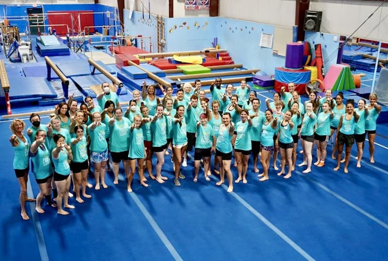 The Original Adult Gymnastics Camp 2024 (Including the Nonrefundable, Nontransferable $75 Deposit). Pay in Full OR in 4 Interest Free Installments.